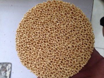Refractory Insulation Silicon Carbide SIC AL2O3 Ceramic Foam Filter For Steel Improve Production Efficiency