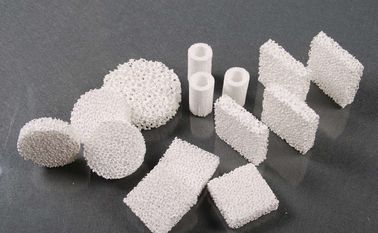 SIC Alumina Ceramic Foam Filter Casting Filtration 90 - 100% Adsorption Rate for fundery