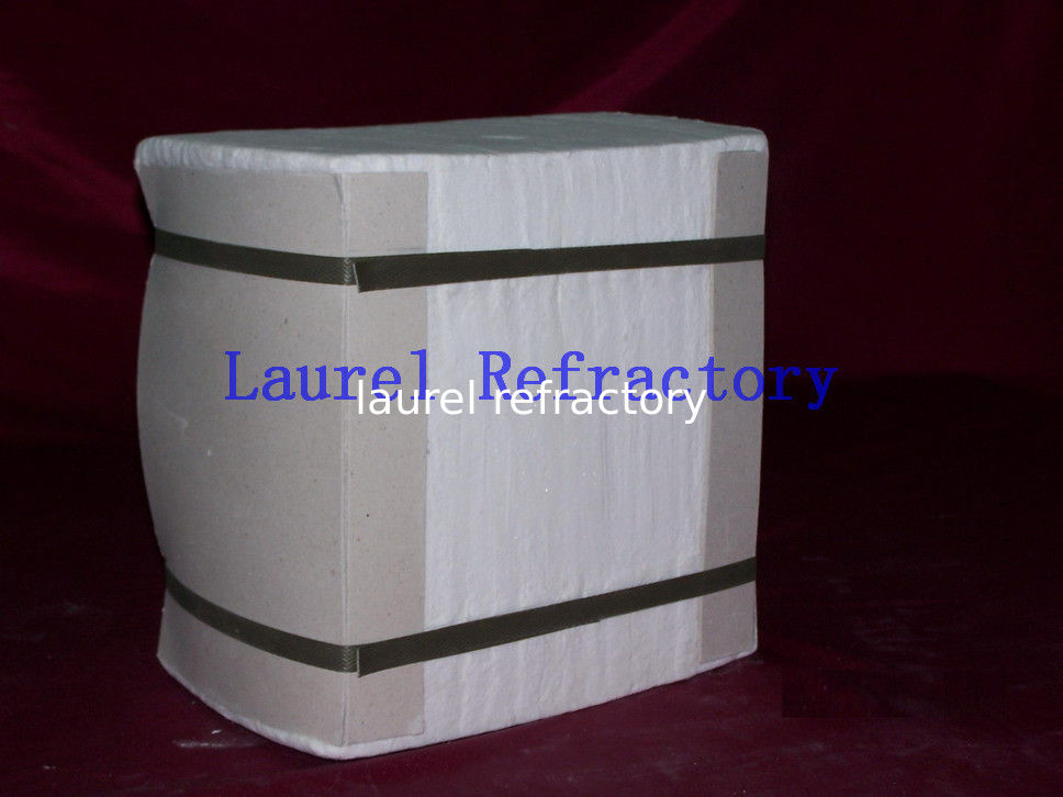 Lining Insulating Refractory Ceramic Fiber Module Block For Door Porcelain Furnace